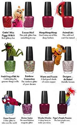 Concurso The Muppets de OPI. ¡A por los 1.000 seguidores!!! Concurso The Muppets de OPI. ¡A por los 1.000 seguidores!!!