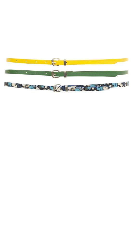 Primark SS12 Skinny Belt Collection