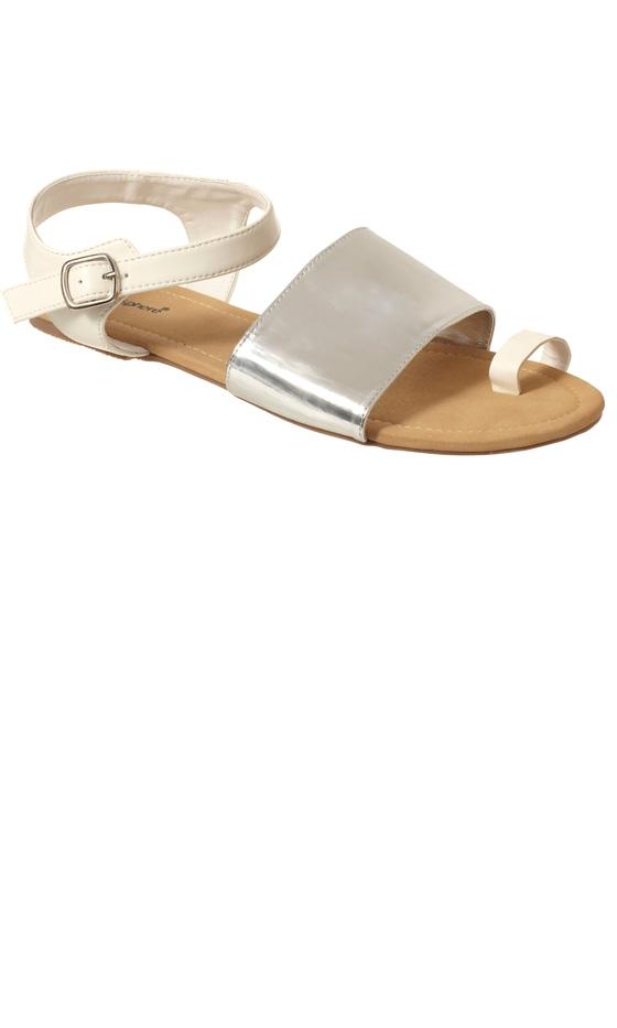 Primark SS12 Silver Sandals 