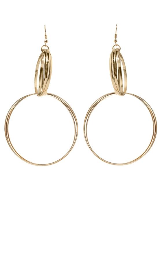Primark SS12 Gold Hoop Earrings