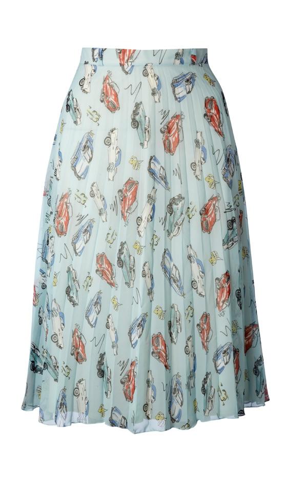 Primark SS12 Print Skirt