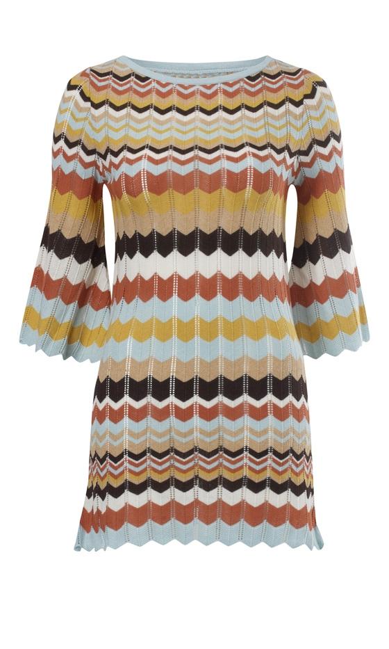 Primark SS12 Knitted Zig Zag Dress