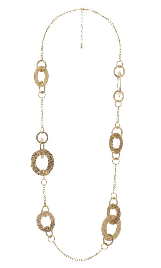 Primark SS12 Long Gold Necklace