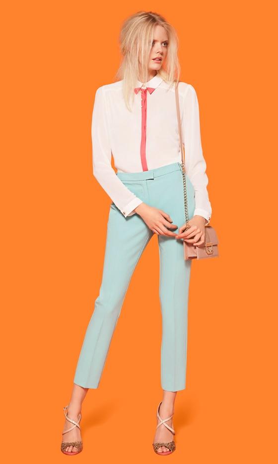 Primark's SS12 Blouse £10, Belted Trousers £12, Bag £6 And Heels £14