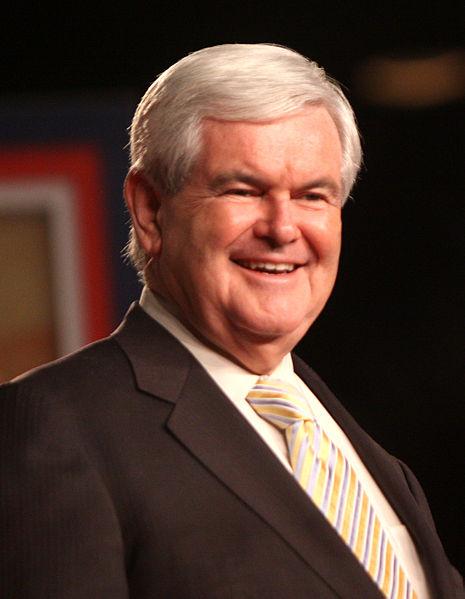 Newt Gingrich y sus promesas de colonización lunar Newt Gingrich y sus promesas de colonización lunar