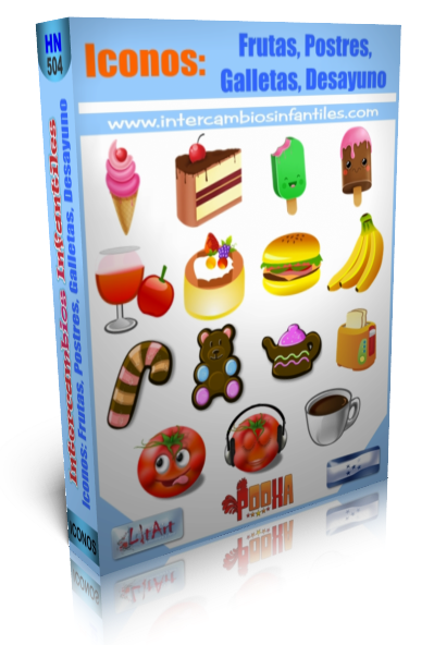 iconos comestibles iconos comestibles