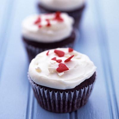 Cupcakes chocolatines de San Valentin Cupcakes chocolatines de San Valentin