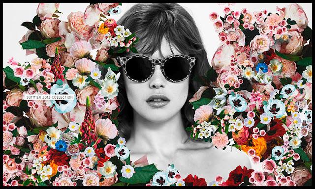 Stella McCartney presenta su campaña primavera verano 2012 en collage de flores Stella McCartney presenta su campaña primavera verano 2012 en collage de flores