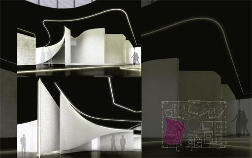 Un paseo por el showroom de Porcelanosa, diseñado por A-cero, en el día de su inauguración