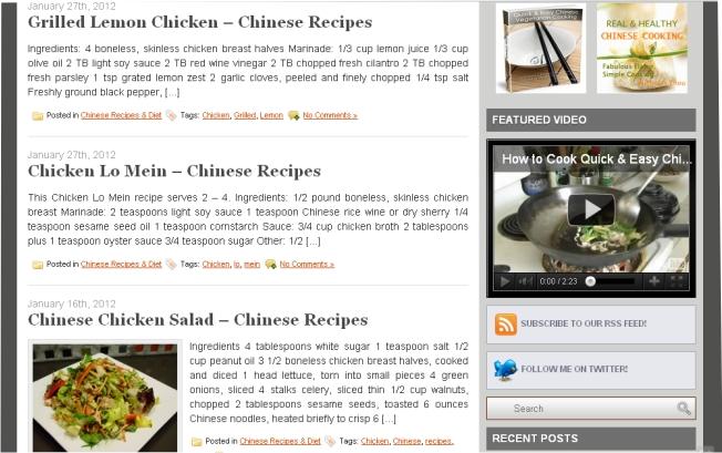 Chinafood.it te ayuda a crear nuevos platos con sus recetas de Comida china