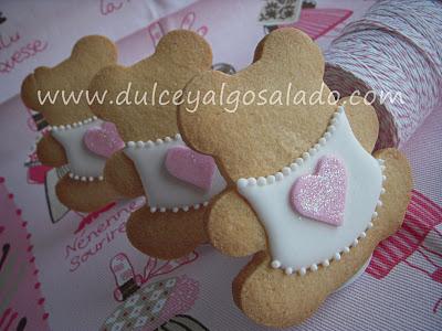 Galletas decoradas...ositos enamorados!!