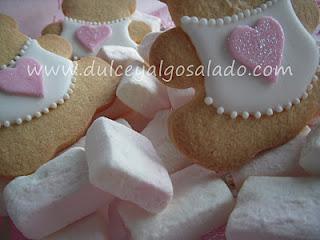 Galletas decoradas...ositos enamorados!!