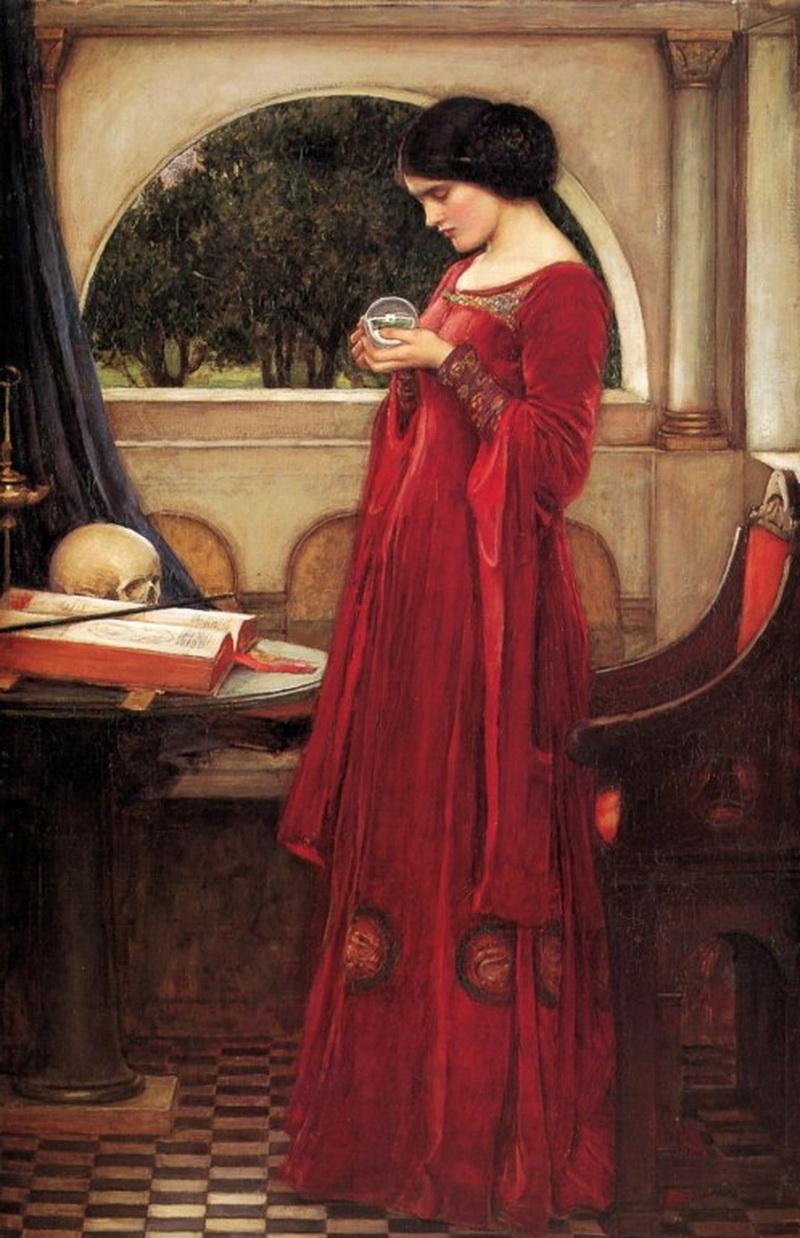 La bola de cristal -1902 Heroínas. Los poderes espirituales. Magas.