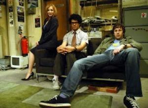 los protagonistas de IT Crowd