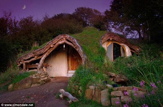 Hobbit1 Casa Hobbit de Simon Dale