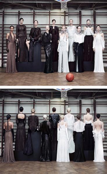 GIVENCHY Alta Costura primavera verano 2012: El cocodrilo, el cristal y la dualidad blanco-negro. GIVENCHY Alta Costura primavera verano 2012: El cocodrilo, el cristal y la dualidad blanco-negro.