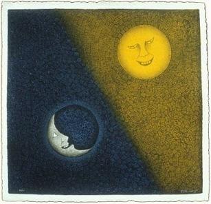 Rufino Tamayo - Luna y sol Coeficiente de optimismo