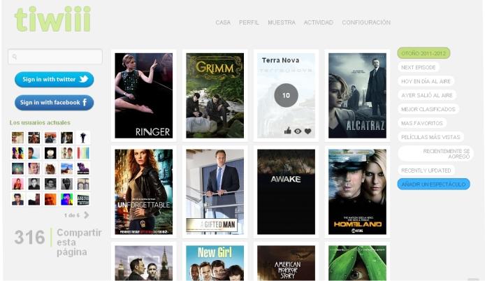 Hosted by imgur.com Tiwii una red donde podrás compartir tus mismo gustos de series tv