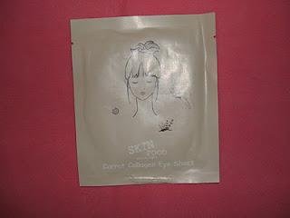 Carrot Collagen Eye Sheet Carrot Collagen Eye Sheet