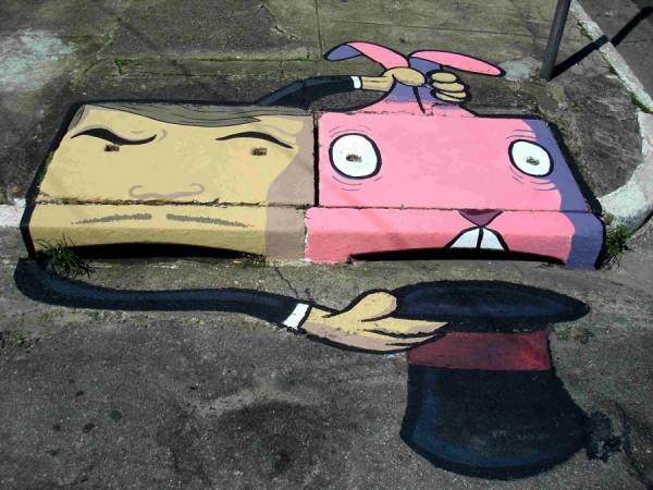 20 acciones de street art creativas