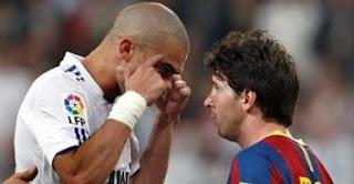 !!SORPRENDENTE!!  A MESSI Y PEPE LE PITAN EL MISMO NÚMERO DE FALTAS