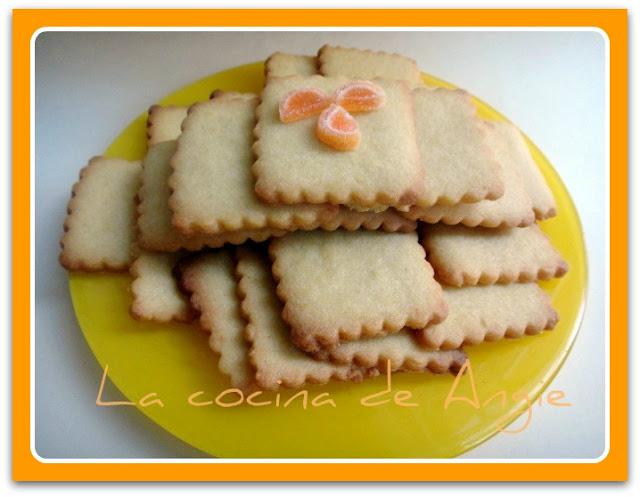 GALLETAS DE NARANJA Y JENGIBRE