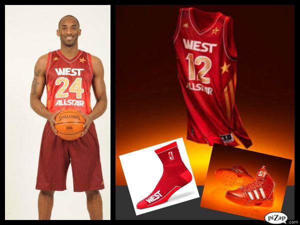 Uiformes All Star Game NBA 2012.