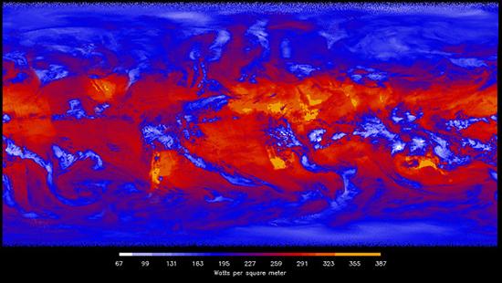 NASA: El instrumento CERES busca los daños del cambio climático