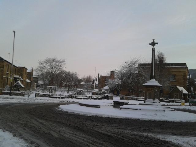 Nevando en Bakewell