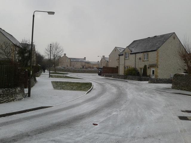 Nevando en Bakewell