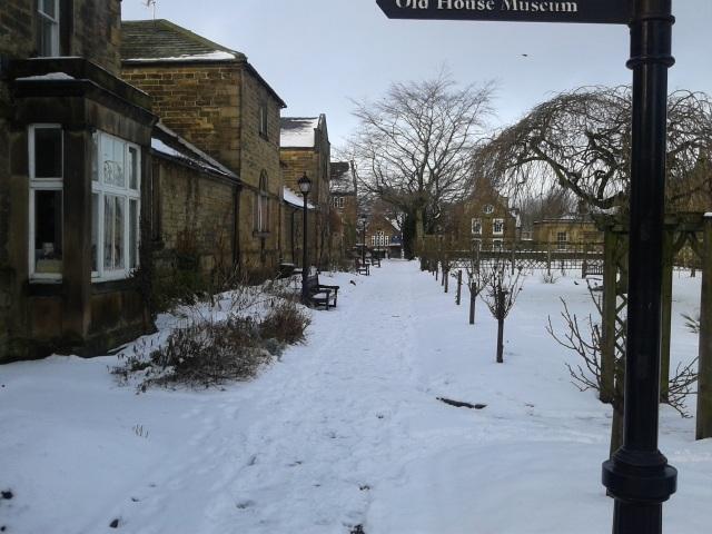 Nevando en Bakewell