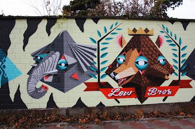 Arte Urbano en el Kölner Zoo de Colonia Arte Urbano en el Kölner Zoo de Colonia