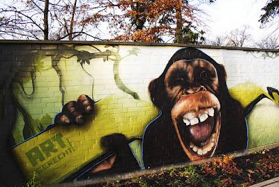 Arte Urbano en el Kölner Zoo de Colonia Arte Urbano en el Kölner Zoo de Colonia