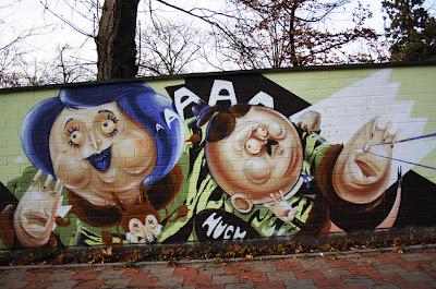 Arte Urbano en el Kölner Zoo de Colonia Arte Urbano en el Kölner Zoo de Colonia