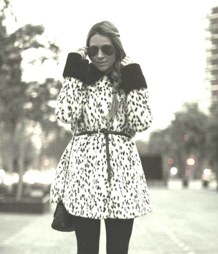 With my new coat... With my new coat...