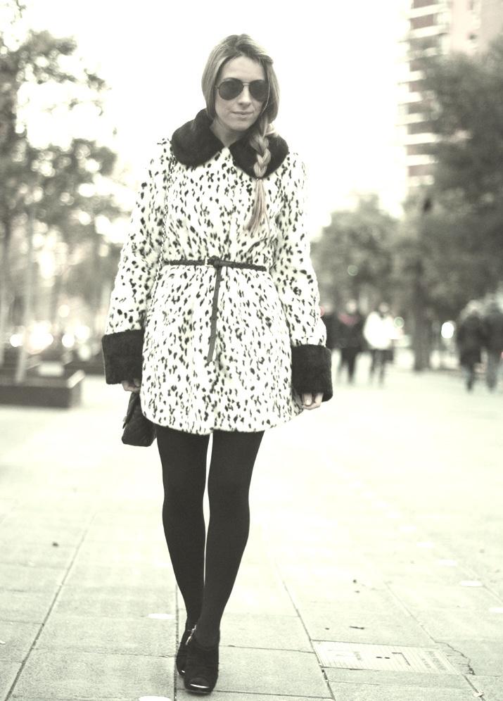 With my new coat... With my new coat...