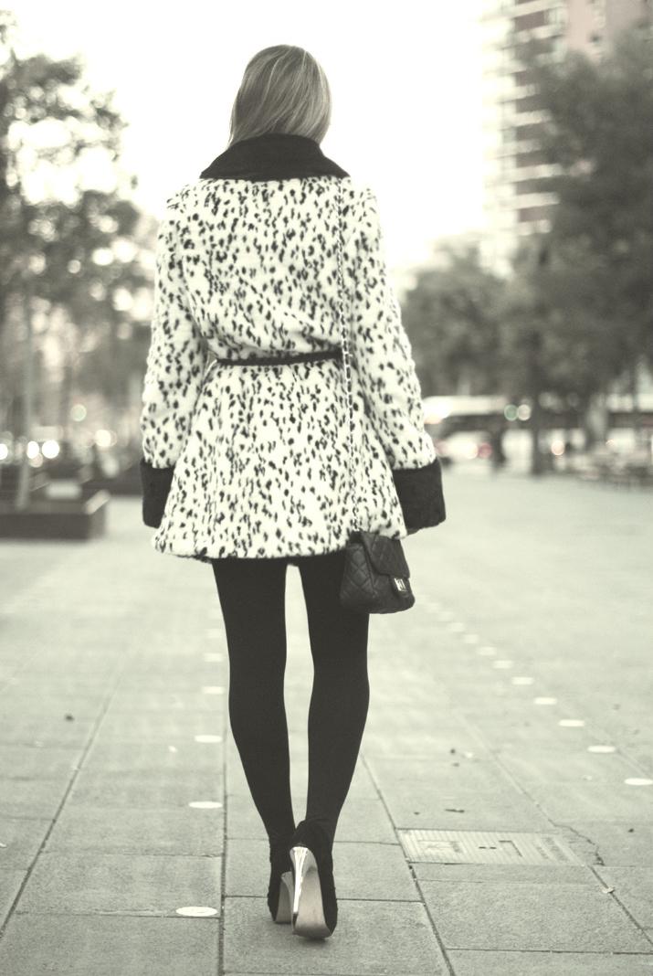 With my new coat... With my new coat...