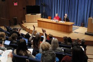 Michelle Bachelet habla de la agenda para la acción para hacer avanzar la igualdad cuando ONU Mujeres festeja su primer año de vida