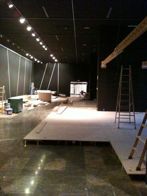 A-cero Projects Proceso de montaje de la exposición “A-cero, vivir en la arquitectura”, en el IVAM, Valencia