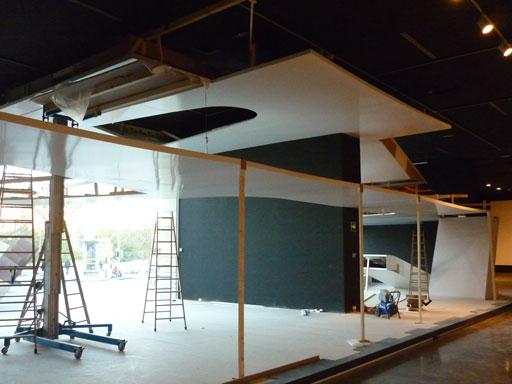 A-cero Projects Proceso de montaje de la exposición “A-cero, vivir en la arquitectura”, en el IVAM, Valencia