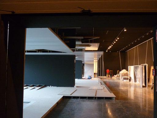 A-cero Projects Proceso de montaje de la exposición “A-cero, vivir en la arquitectura”, en el IVAM, Valencia