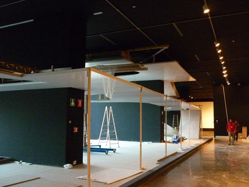 A-cero Projects Proceso de montaje de la exposición “A-cero, vivir en la arquitectura”, en el IVAM, Valencia