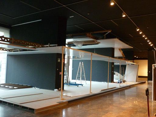 A-cero Projects Proceso de montaje de la exposición “A-cero, vivir en la arquitectura”, en el IVAM, Valencia