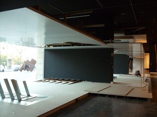 A-cero Projects Proceso de montaje de la exposición “A-cero, vivir en la arquitectura”, en el IVAM, Valencia