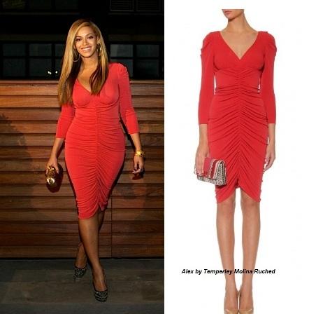 Beyonce reaparece radiante en un concierto de Jay-Z, con un ceñido vestido de Alice by Temperley London Beyonce reaparece radiante en un concierto de Jay-Z, con un ceñido vestido de Alice by Temperley London