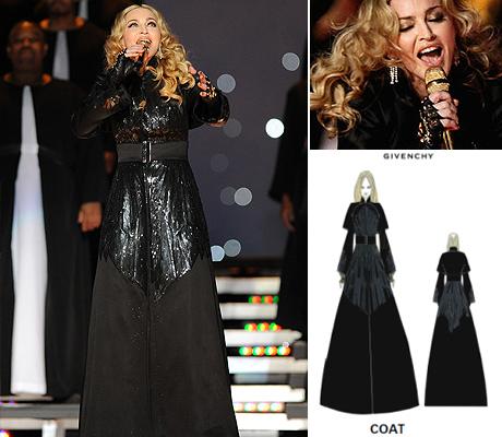 Madonna: Givenchy en la Superbowl