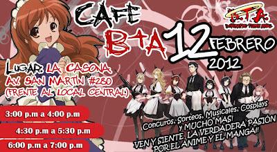 este 12 de febrero estaremos en el Café Bta (Ica-Perú)