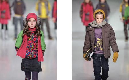 Bóboli, color sobre las pasarelas infantiles Bóboli, color sobre las pasarelas infantiles