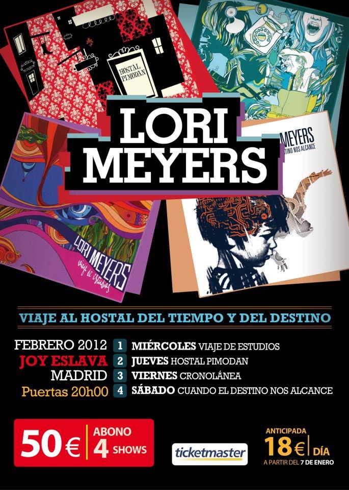 Los Lori Meyers sacan brillo a su Hostal Pimodán en Madrid