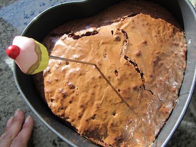 Brownie San Valentín